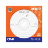 диск CD 700 Мб 52х Acme 10 шт. бум. конверт., арт.854440