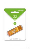Флеш-накопитель 32Gb Smart Buy Clossy series Orange