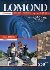 фотобумага Lomond полуглянец Warm 250г/м2 А6 20лист арт.1103305