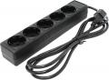 Фильтр (удлинитель) питания "Sven" Surge Protector Special 1.8 м (5 розеток) чёрный