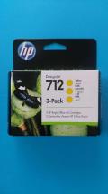 3ED79A Картридж HP 712 29-ml струйный, жёлтый строенная упаковка