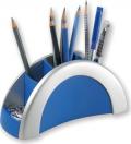 подставка для ручек "Durable" синяя/ металлик, арт.772023, Германия