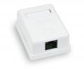 Розетка одинарная RJ-45 кат. 5е 8P8C