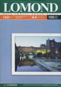 160 Фотобумага  LOMOND матовая 1*160 А4 100л.( 0102005)
