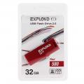 Флеш-накопитель  32Gb Exployd 580 Red