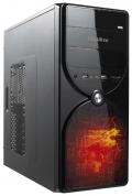 Корпус компьютерный DELUX MU305 Mid tower w/o PSU black with RED DRAGON