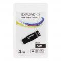 Флеш-накопитель 4Gb Exployd 560 Black