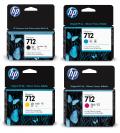 3ED70A HP 712 38-ml Black DesignJet Ink Cartridge картридж