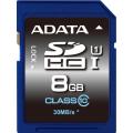 Флэш-карта SDHC-micro Card 8Gb ADATA AUSDH8GUICL10-R Class 10 UHS-I