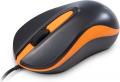 Мышь Delux DLM-137BU USB, black&orange