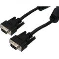 КАБЕЛЬ GEMBIRD VGA M/M 15M FERRYT + EKRAN BLACK