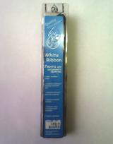 Лента матричного картриджа черная 13mm*12m прямая (1 шт. в упаковке) White Ribbon