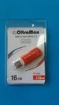 Флеш-накопитель 16Gb OltraMax 230 Orange