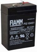 16000  FIAMM FG10451 6V 4.5Ah Аккумулятор