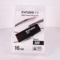 Флеш-накопитель  16Gb Exployd 580 Black