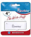 Флеш-накопитель 4Gb Smart Buy Dash  White