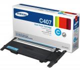 Картридж SAMSUNG CLP-320/CLX-3185 (CLT-C407S) (1000 копий)  синий     CLT-C407S