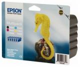 Картриджи Epson C13T04874010 набор (CMYKLcLm St.Photo R200, 220, 300, 320, 340, RX500, 600,